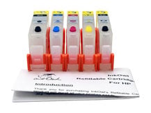Easy-to-refill Cartridge Pack for HP 564, 564XL (5 colors)